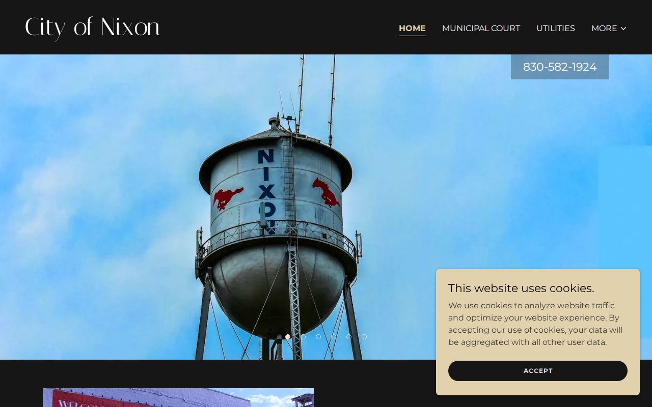 Nixon city notices and municipal judge services notice